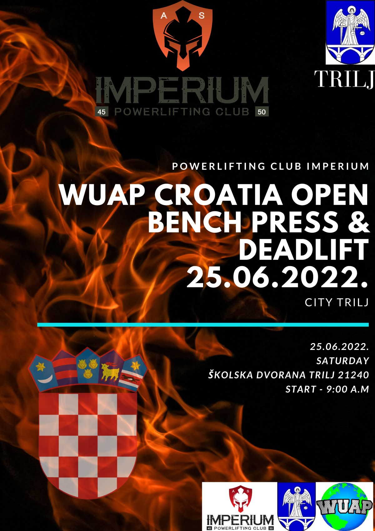 Wuap Croatia open bench press & deadlift Wuap Croatia open bench press & deadlift