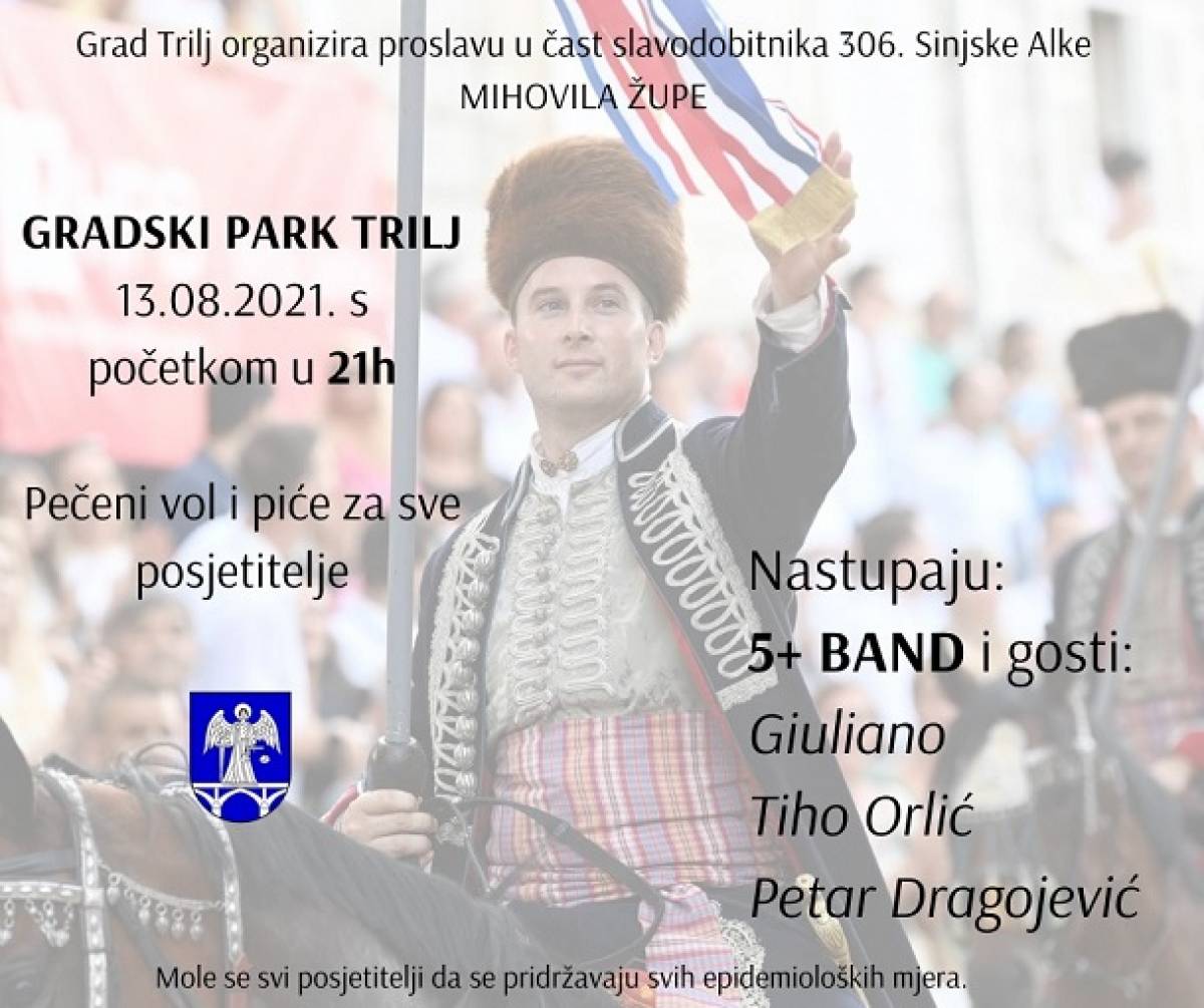 Grad Trilj organizira fe&scaron;tu za slavodobitnika Mihovila Župu
