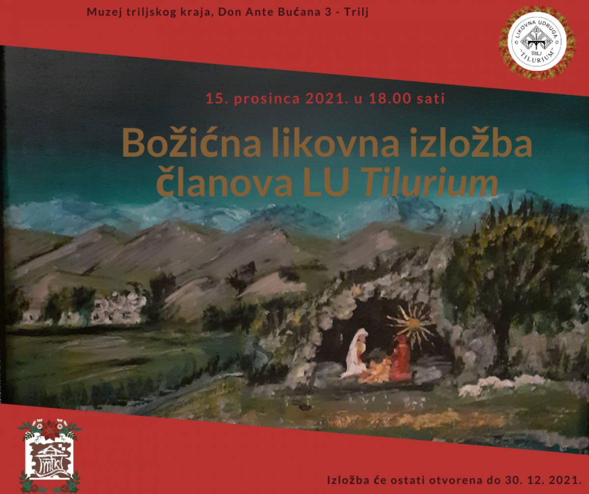 Božićna izložba likovne udruge 'Tilurium'