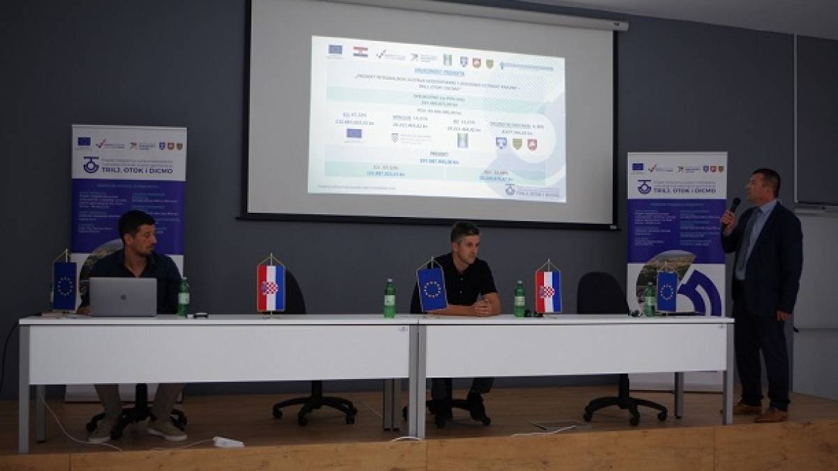 Predstavljen projekt Aglomeracije Trilj, Otok i Dicmo