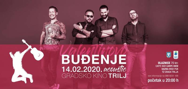 Valentinovo u Trilju uz koncert grupe 'Buđenje'