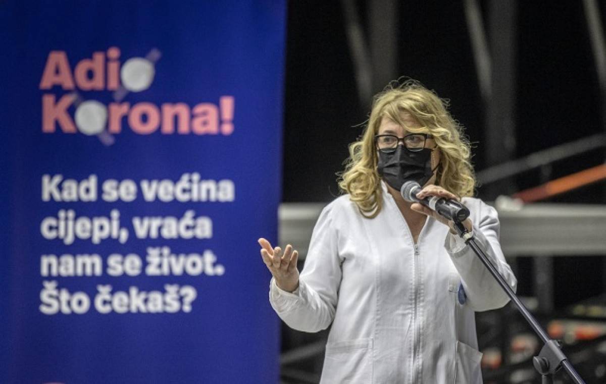 Cijepljenje u Trilju