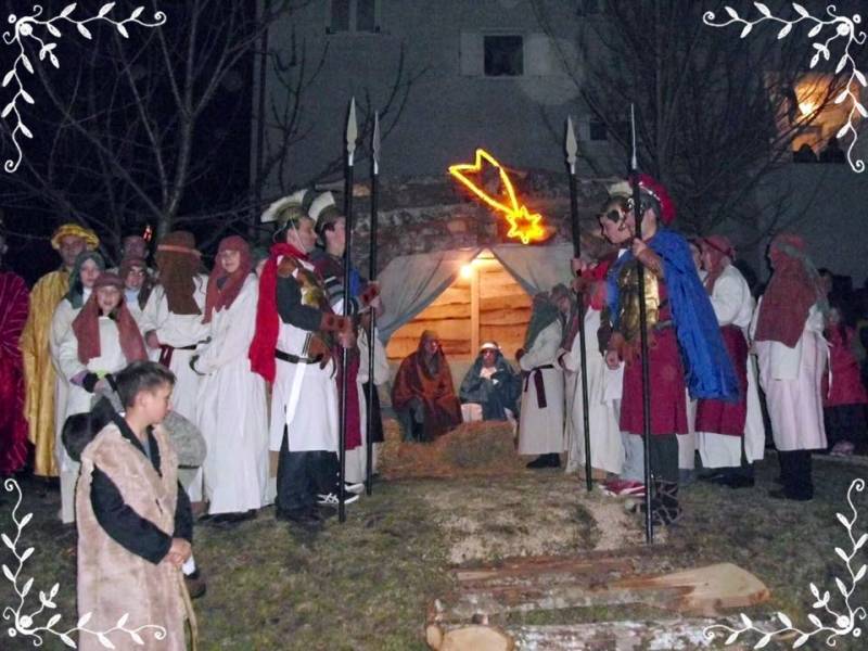 Tradicionalni događaj uprizorenja 'Žive jaslice' u Trilju