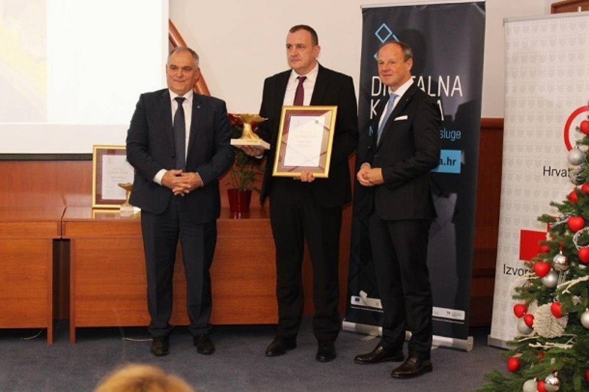 Grad Trilj dobitnik priznanja &lsquo;Zlatna stina&rsquo; u kategoriji srednjih gradova Splitsko-dalmatinske županije