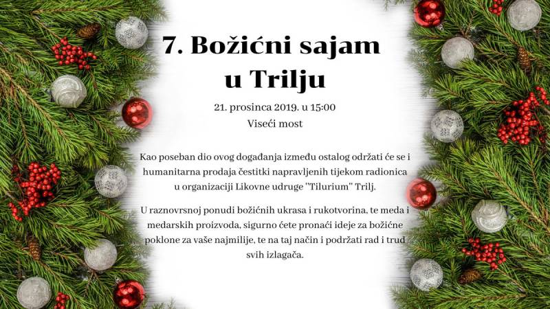 7. Božićni sajam u Trilju