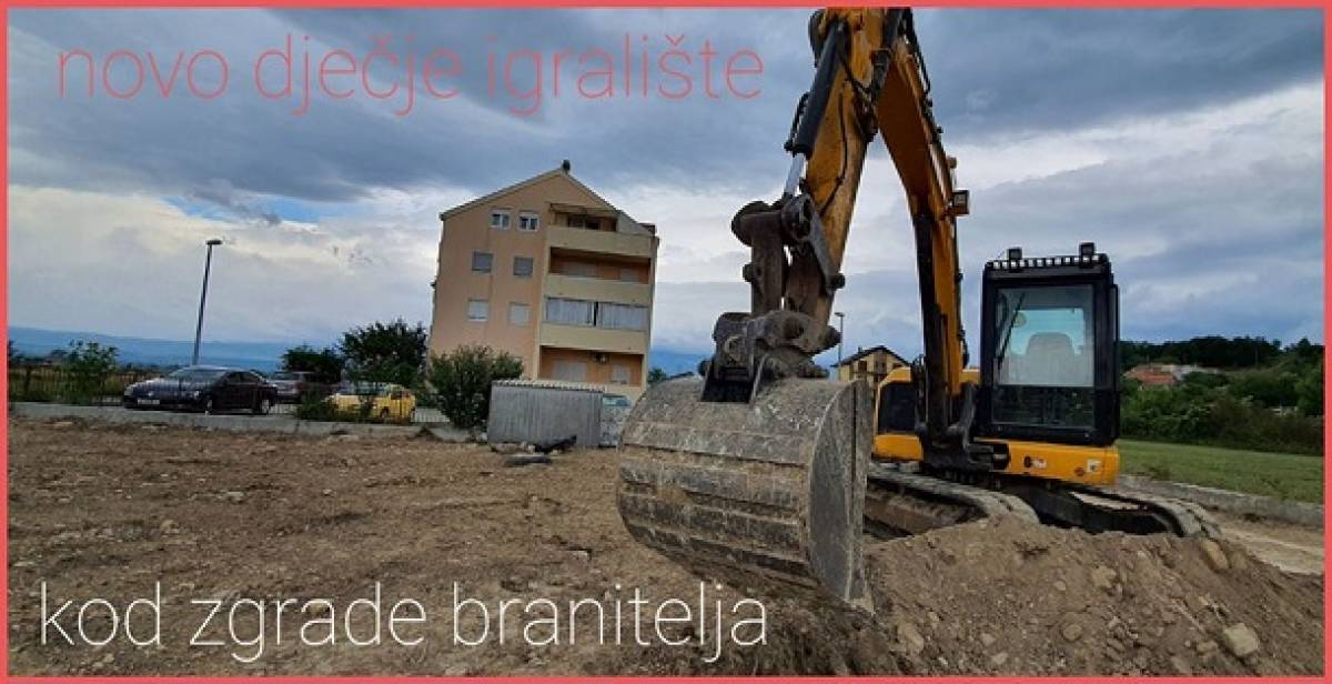 Trilj: Izgradnja dječjeg igrali&scaron;ta na Biloj glavici